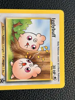 Pokemon Card - Igglybuff #36 WoTC Black Star Promo MINT - Image 2