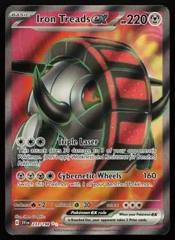 Iron Treads ex 233/198 Ultra Rare Scarlet & Violet Base Set Pokemon Card - Image 1