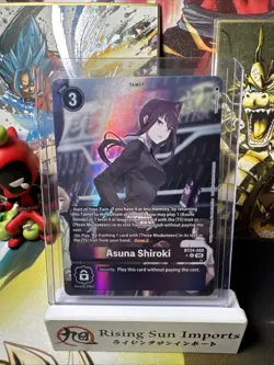 Digimon Card Game Asuna Shiroki (Alternate Art) BT24-088 Time Stranger English - Image 1