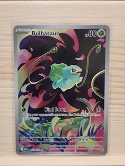 Pokemon Bulbasaur Holo Card Mega Evolution 133/132 ME01 - Image 1