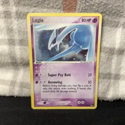 Pokemon TCG Lugia 2/17 Pop Series Promo 5 Rare Holo Card - Image 1