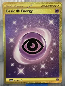 Pokemon Scarlet & Violet Basic Physic Energy Card 207/165 Secret Rare Near Mint - Image 1