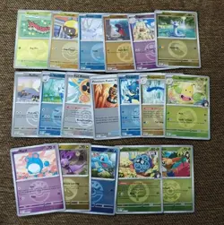 Pokemon Ascended Heroes Reverse Holo Lot Of 18 Cards - Image 1
