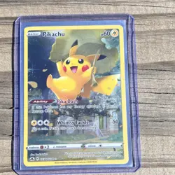 Pokemon TCG Pikachu GG30/GG70 Basic Holo Card 2023 English Card Stock Standard - Image 1