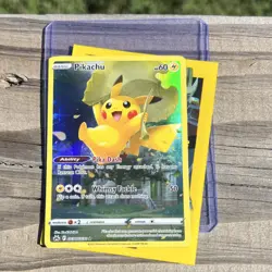 Pokemon TCG Pikachu GG30/GG70 Basic Holo Card 2023 English Card Stock Standard - Image 3