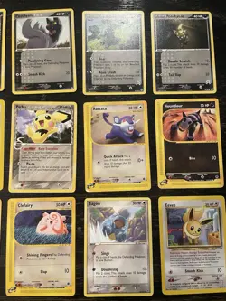 Pokemon TCG Nintendo Meowth, Poochyena, Kangaskhan 20 Card Vintage Lot - Image 5
