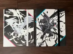 Pokemon Black Bolt & White Flare Binders & Poster - NO PACKS OR CARDS INCLUDED - Image 1