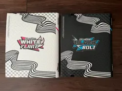 Pokemon Black Bolt & White Flare Binders & Poster - NO PACKS OR CARDS INCLUDED - Image 2