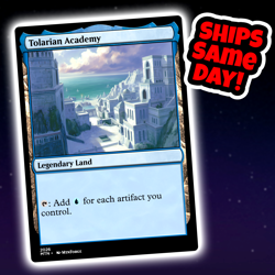 Tolarian Academy - Custom Art Magic: The Gathering Playtest Card - Commander EDH - Image 1