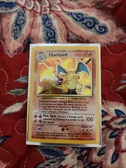 Charizard 4/102 Base Set 1999 Holo Rare Pokemon TCG Card - Image 1