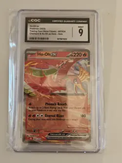 Ho-oh ex 007/034 Trading Card Game Classic Holo Pokemon TCG CGC 9 MINT - Image 1