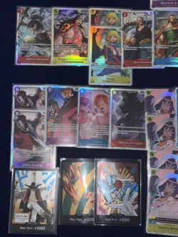 One Piece Card Game English SR and Holo Don!!! Lot - Image 3