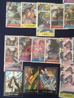 One Piece Card Game English SR and Holo Don!!! Lot - Image 4