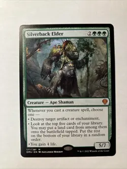 Silverback Elder x1 NM Dominaria MTG #177 Pack Fresh - Image 1