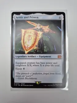 MTG ~ Aettir and Priwen ~ Final Fantasy ~ Near Mint - Image 1