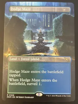 Hedge Maze (Borderless) Murders at Karlov Manor - Image 1