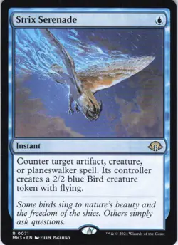 MTG Strix Serenade (71) | NM | Modern Horizons 3 {MH3} - Image 1