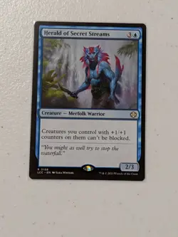 MTG Herald of Secret Streams - Commander: The Lost Caverns of Ixalan NM - Image 1