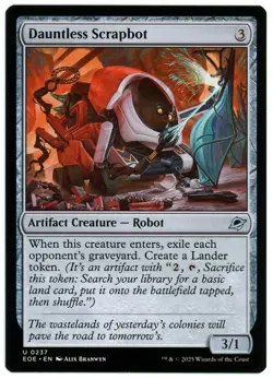 Dauntless Scrapbot - 0237 - Edge of Eternities - MTG - NM - English - Ships Now - Image 1