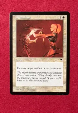 Disenchant - Tempest Vintage Magic The Gathering MTG 90’s Classic TMP - Image 1