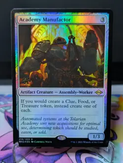 MTG Modern Horizons 2- Academy Manufactor 219 Prerelease Foil - Image 1