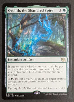MTG Card - 1x Ozolith the Shattered Spire - March of the Machine - NM Magic #198 - Image 1