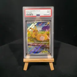 PSA 9 2025 Pokemon TCG Chinese Exclusive Pikachu Psyduck AR 171/151 151C - Image 1
