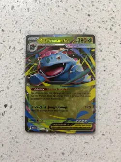 Pokemon TCG Mega Venusaur EX Holo Double Rare Card 003/132 - Image 1