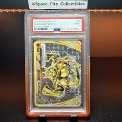 Pokemon TCG Machamp Break 60/108 XY Evolutions 2016 PSA 9 - Image 1