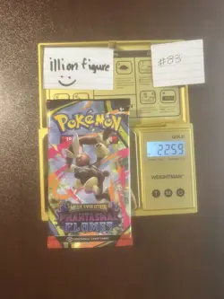 VERY HEAVY! BIG HITUUU 22.59g Phantasmal Flames Pokemon TCG Booster (SEALED) - Image 1