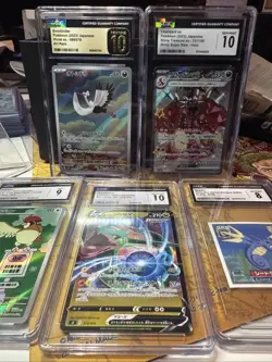 Graded Pokemon Charizard ex 10 & CGC Graded Lot - Image 1