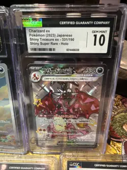 Graded Pokemon Charizard ex 10 & CGC Graded Lot - Image 3