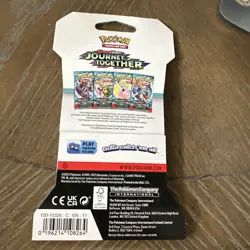 1 Pokemon SV09 Journey Together Sleeved Booster Pack - Free Shipping - Image 2