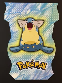 Pokemon Sealeo #8 Topps Advanced Challenge Die Cut Embossed - Image 1