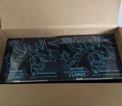 Pokemon TCG Phantasmal Flames Pokemon Center ETB Elite Trainer Box x2 ✅ - Image 1