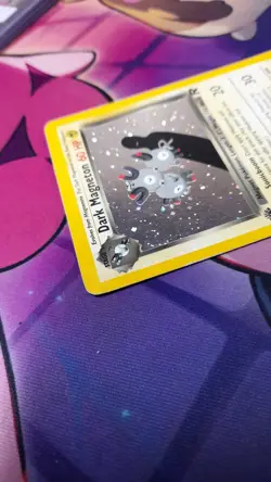 Pokemon tcg Dark Magneton 11/82 1st Edition Holo Rare Swirl Team Rocket WOTC - Image 3