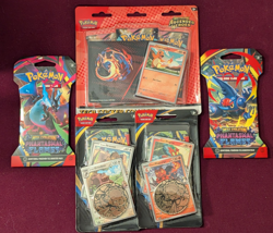 Pokemon Ascended Heroes Tech Sticker Collection + Phantasmal Flames Blisters Lot - Image 1