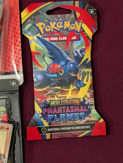 Pokemon Ascended Heroes Tech Sticker Collection + Phantasmal Flames Blisters Lot - Image 4