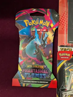 Pokemon Ascended Heroes Tech Sticker Collection + Phantasmal Flames Blisters Lot - Image 5