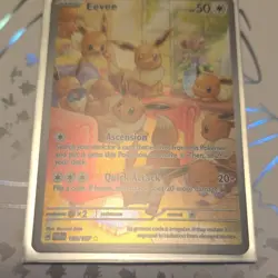 Pokemon Eevee Illustration Rare Holo 188/167 Twilight Masquerade HP 50 - Image 2