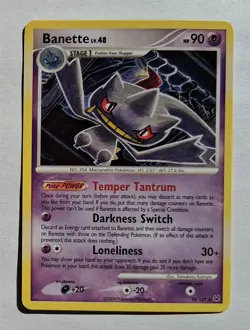 Pokemon - Banette - Platinum 19/127 - Rare - NM - Image 1