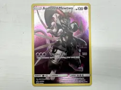 Pokemon TCG Armored Mewtwo Holo Black Star Promo SM228 NM - Image 3