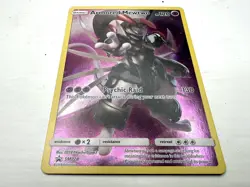 Pokemon TCG Armored Mewtwo Holo Black Star Promo SM228 NM - Image 5