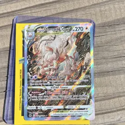 Pokemon Hisuian Zoroark VSTAR Full Art Holo Ultra Rare Crown Zenith GG56 270 HP - Image 3