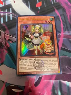 YUGIOH - PARLOR DRAGONMAID - ULTRA RARE - BLMM - 1ST ED - NM - Image 1