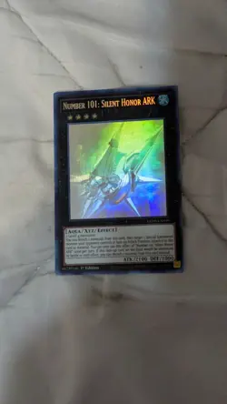 Yugioh! Number 101: Silent Honor ARK - LED9-EN000 - Ghost Rare - 1st Edition Nea - Image 3