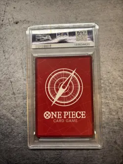 2025 ONE PIECE PROMOS PSA MAGAZINE EXCLUSIVE #001 SHANKS PSA 10 - Image 3