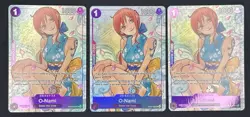 O-Nami (Illustration Box Vol.1) OP05-062 One Piece - 3x Playset- NM - Image 1