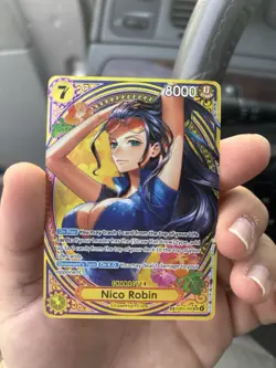 ONE PIECE Card Game Nico Robin EB03-055 SP Parallel Heroines English 2026 - Image 1