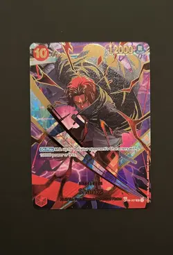Shanks OP06-007 SR SP Alt Art The Best 2 ONE PIECE Card Game English - Image 1
